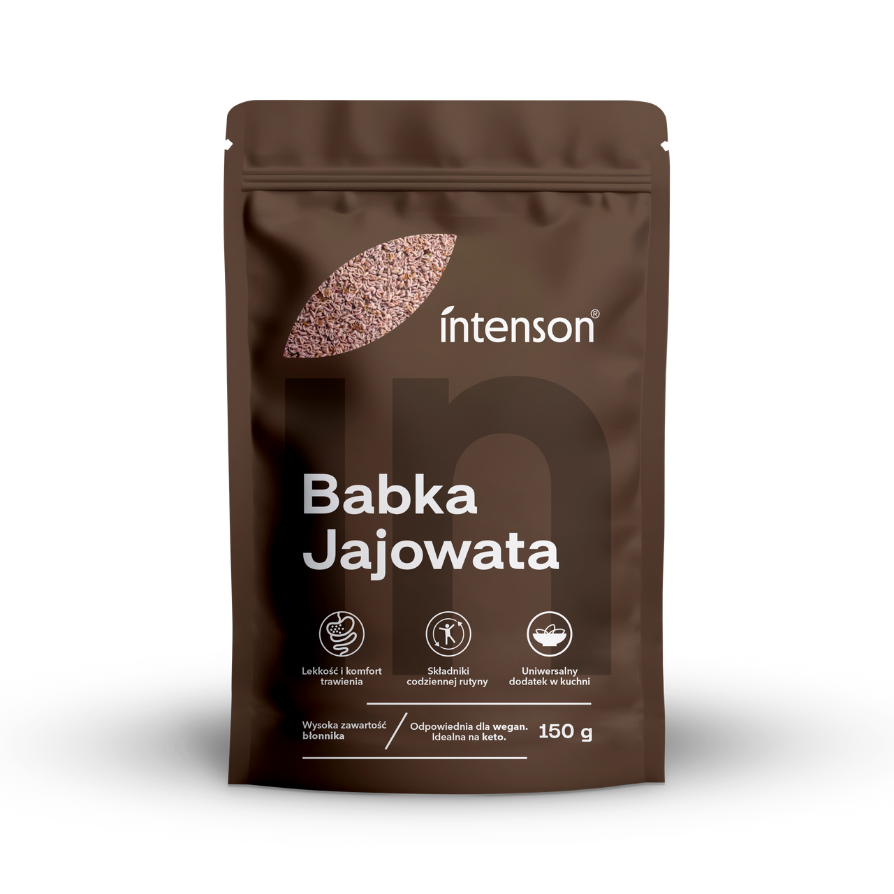 Babka jajowata - łupiny 150g - Intenson.pl