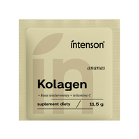 Thumbnail for Intenson Kolagen saszetka + witamina C + kwas hialuronowy o smaku ananas 11,5 g - Intenson.pl