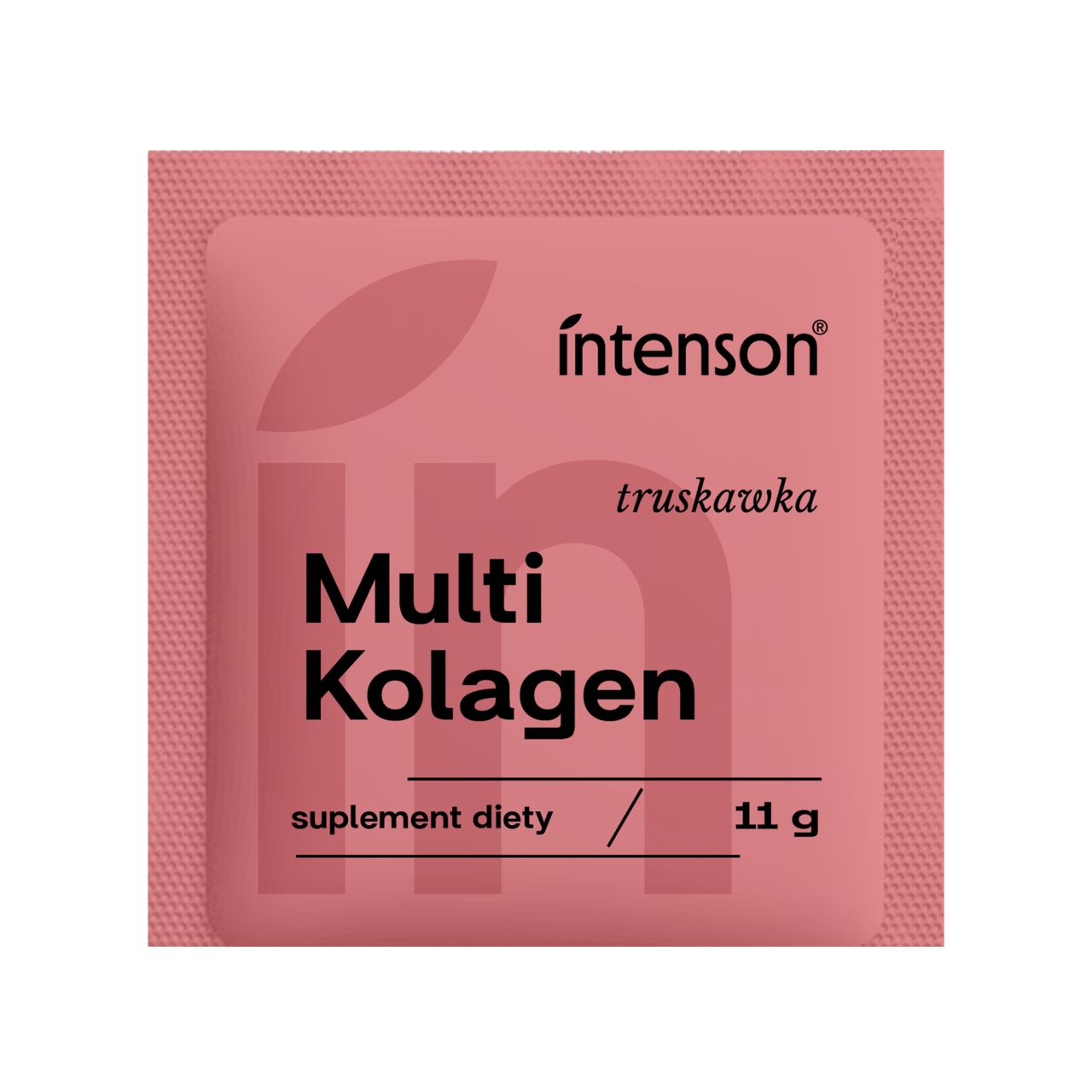 Multi Kolagen Truskawka, 11g/ 15 saszetek - Intenson.pl