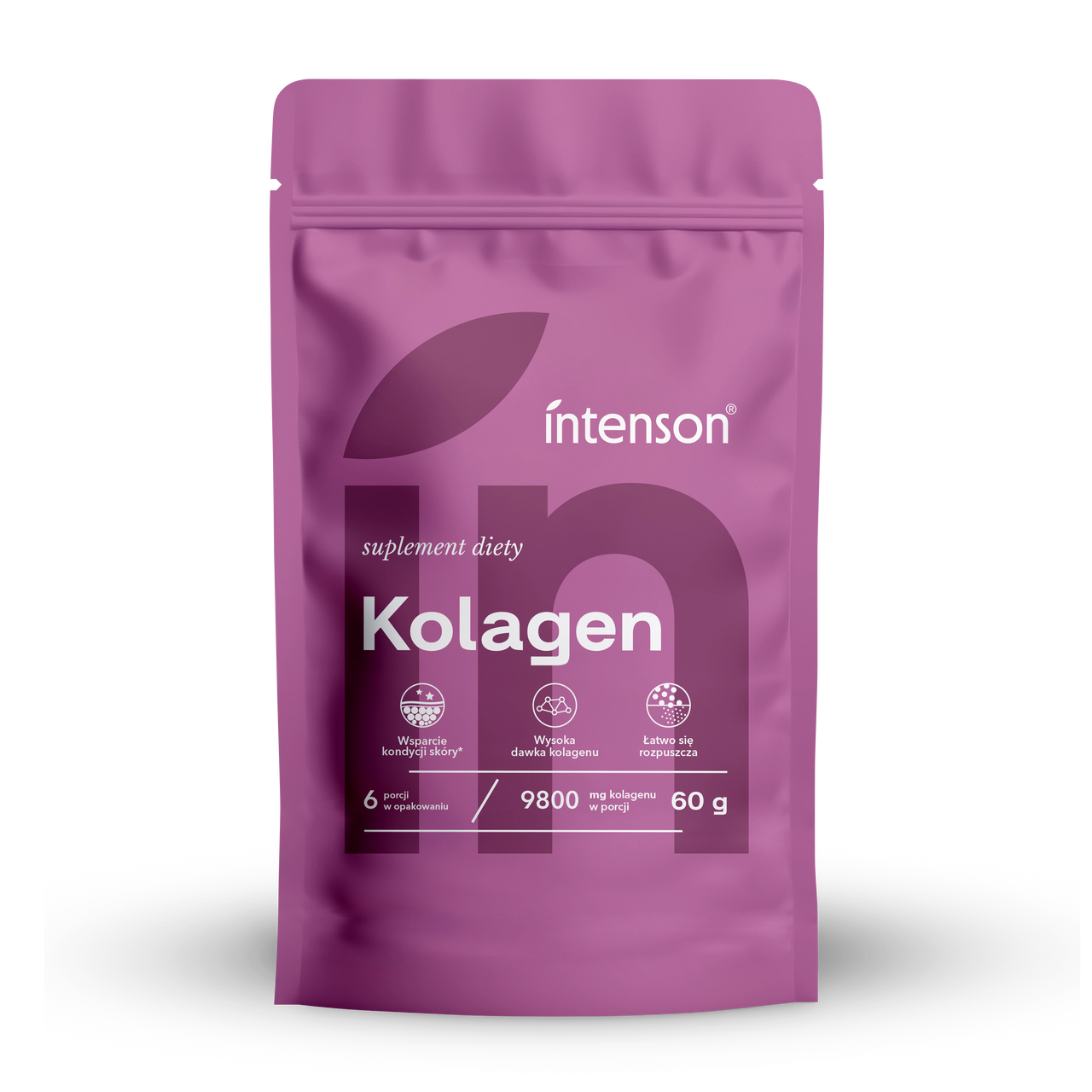 Kolagen hydrolizat, 60g - Intenson.pl
