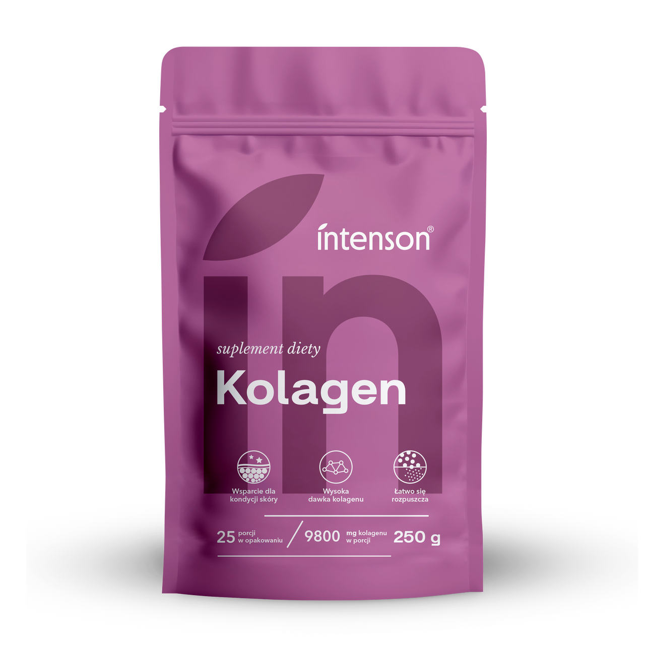 Kolagen hydrolizat, 250g - Intenson.pl