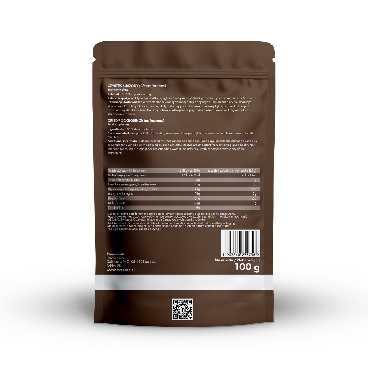 Intenson Czystek 100g - Intenson.pl