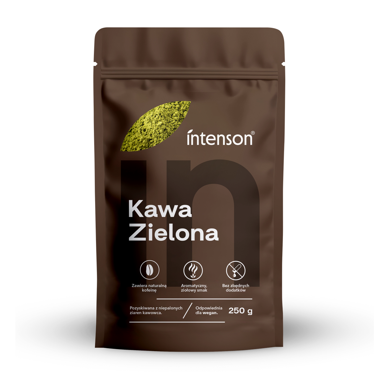 Kawa zielona mielona 250g - Intenson.pl