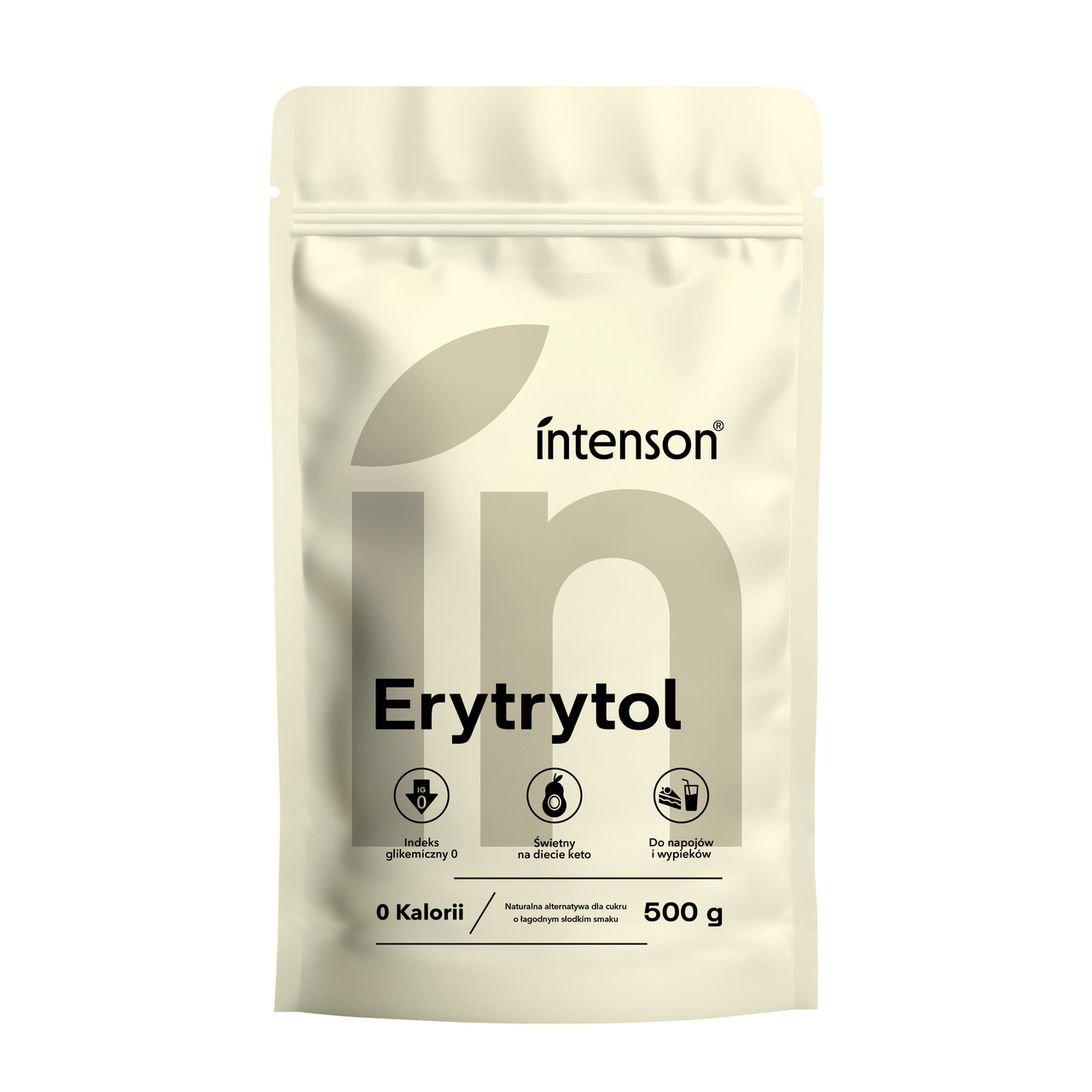 Erytrytol 500g - słodzik 0 kcal - Intenson.pl