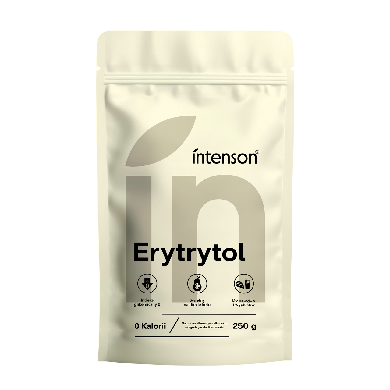 Erytrytol 250g - słodzik 0 kcal - Intenson.pl