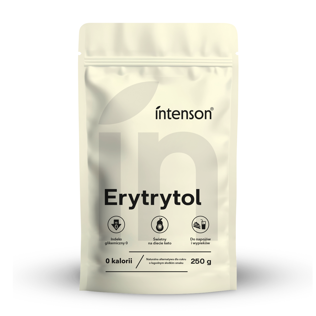 Intenson Erytrytol 250g zamiennik cukru - Intenson.pl