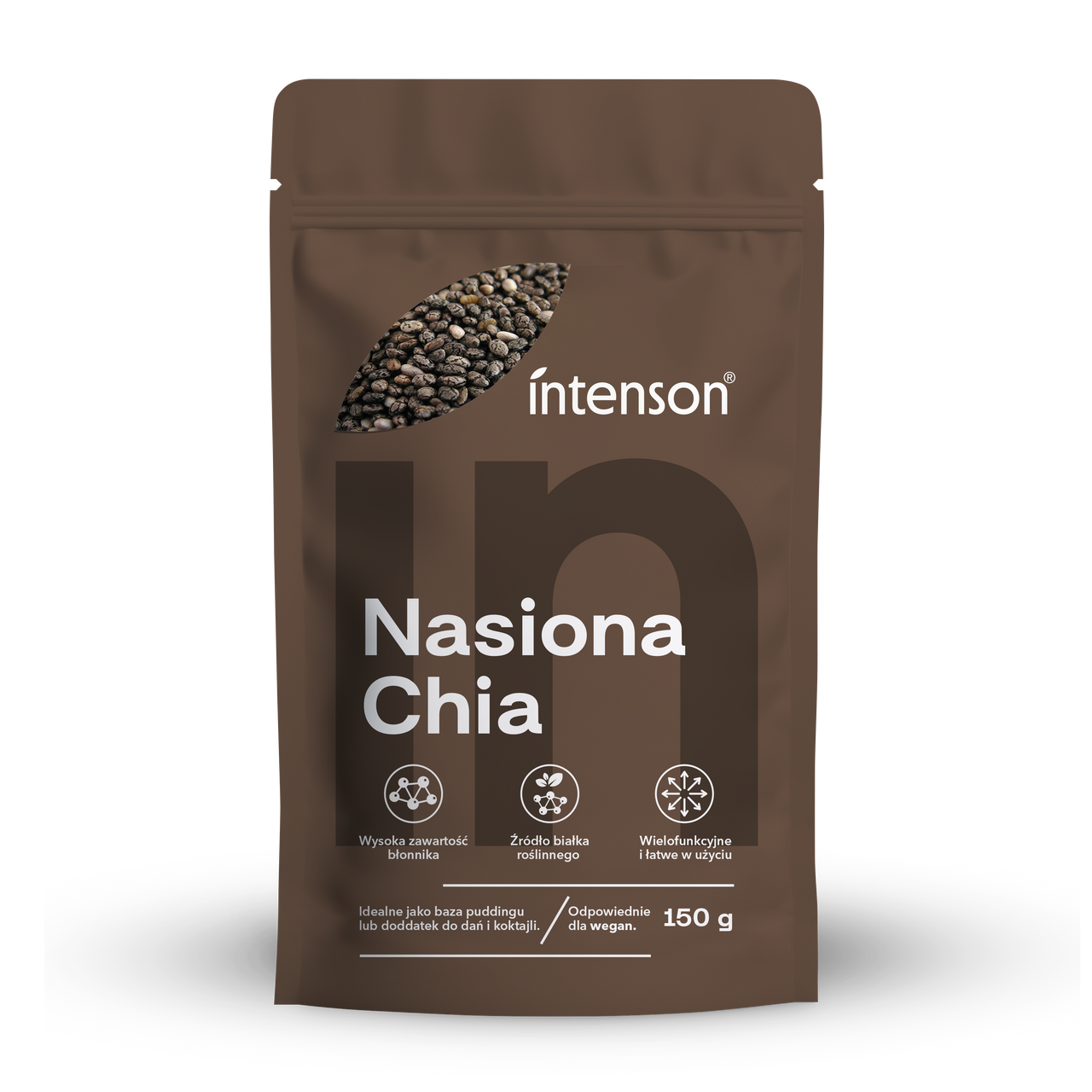 Intenson Nasiona Chia - Szałwia Hiszpańska 150g - Intenson.pl