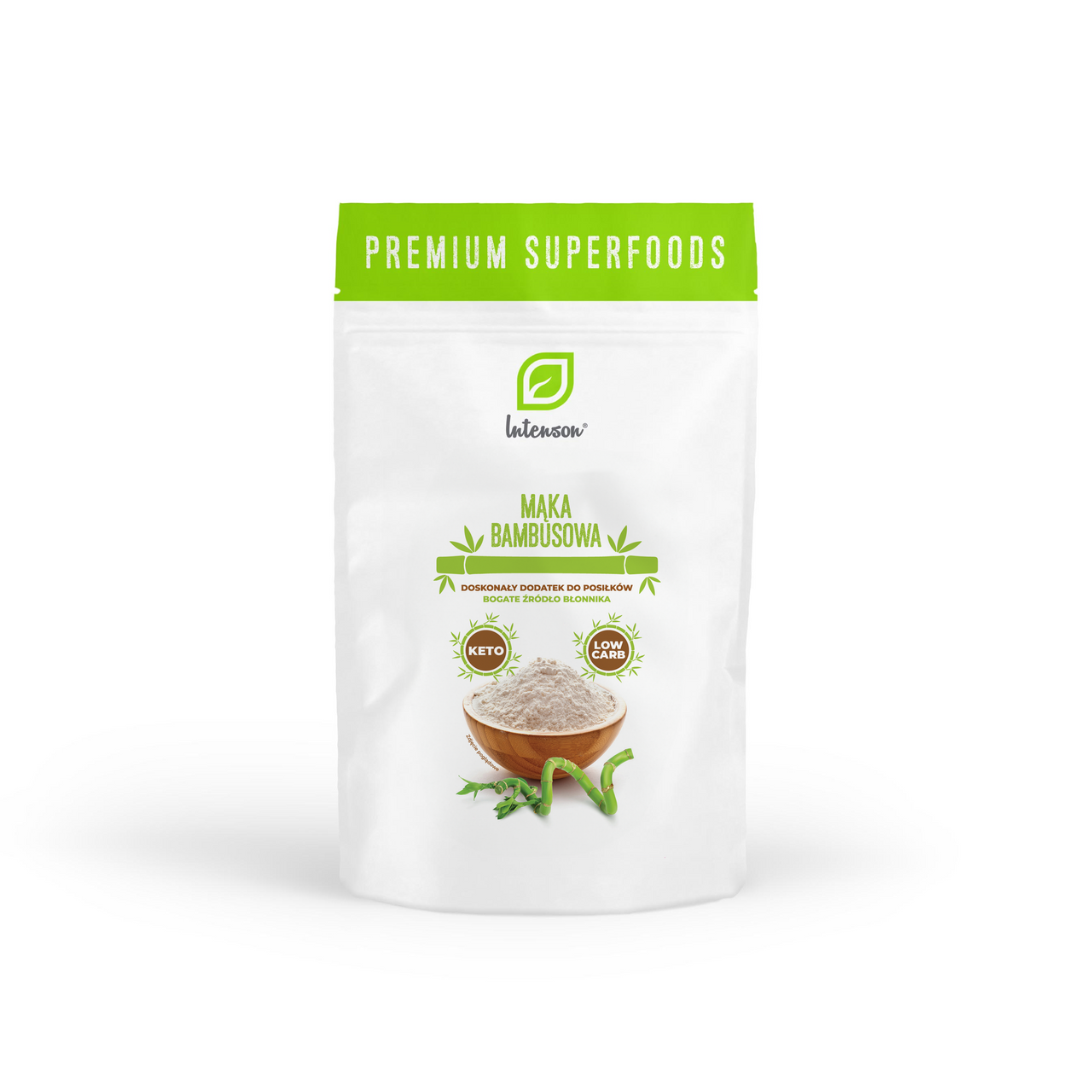 Bamboo flour 500g (Mąka bambusowa KETO) - Intenson.pl