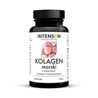 Thumbnail for Kolagen morski Anti-Age z kwasem hialuronowym i witaminą C 500 mg, 90 tabletek