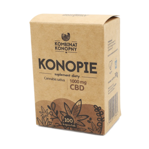 KK Konopie 100 kapsułek- 30g