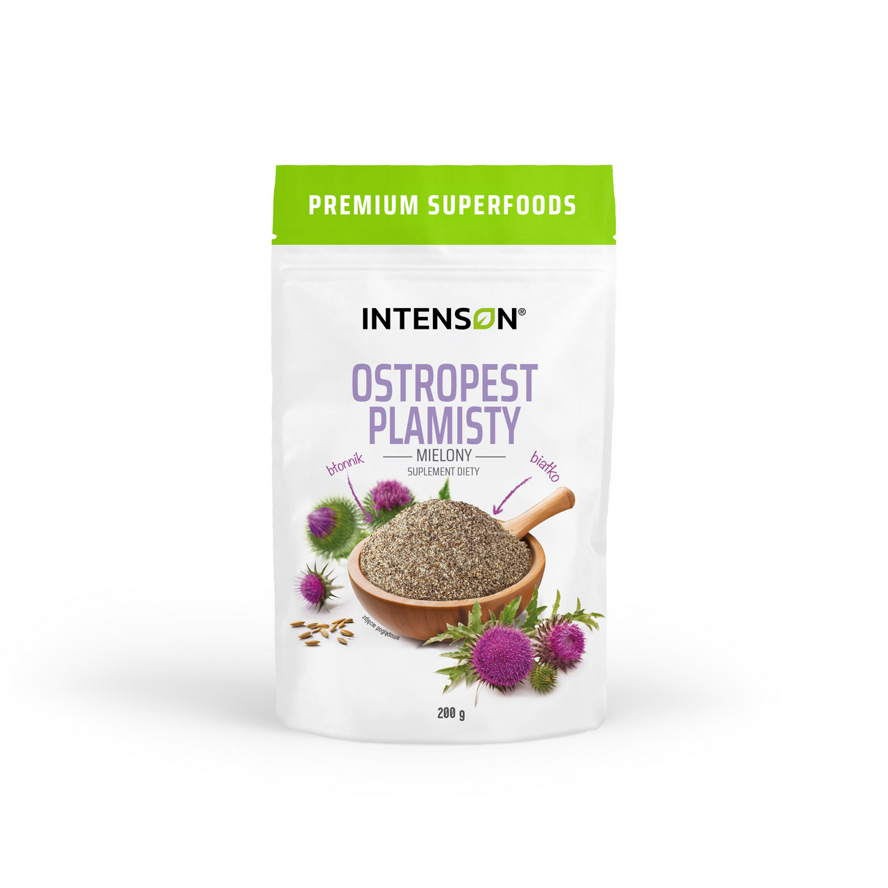 Ostropest plamisty mielony (suplementy diety), 200 g