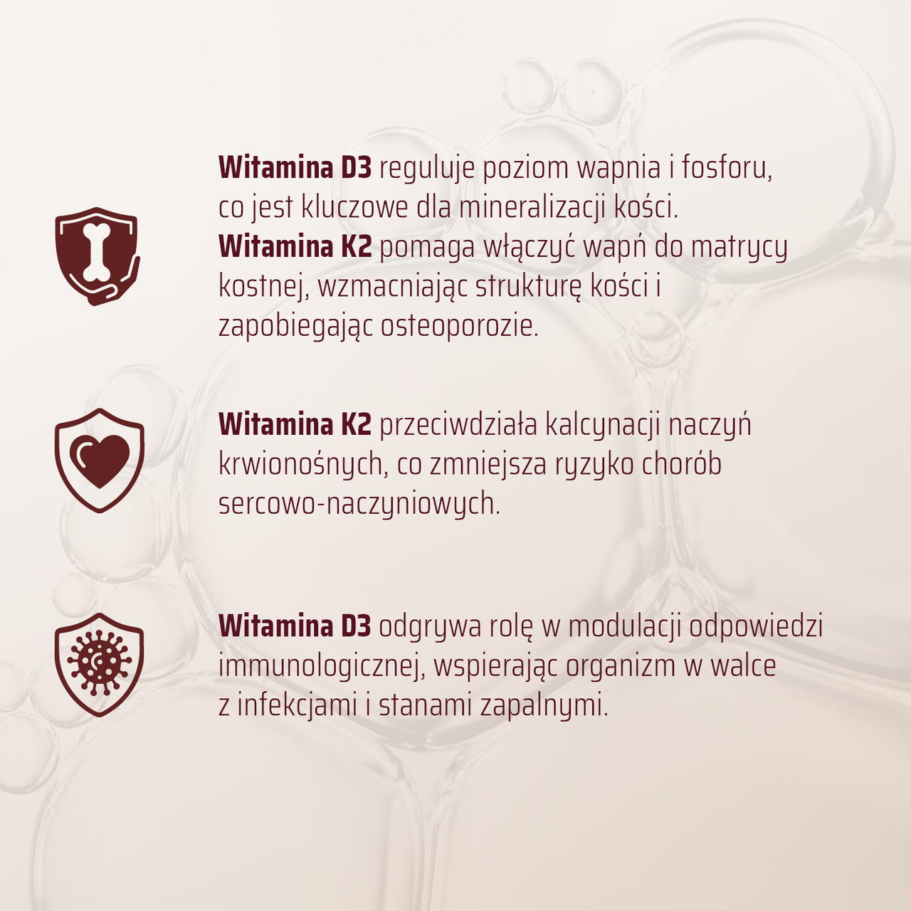 Witamina D3+K2- 120  kapsułek - Intenson.pl