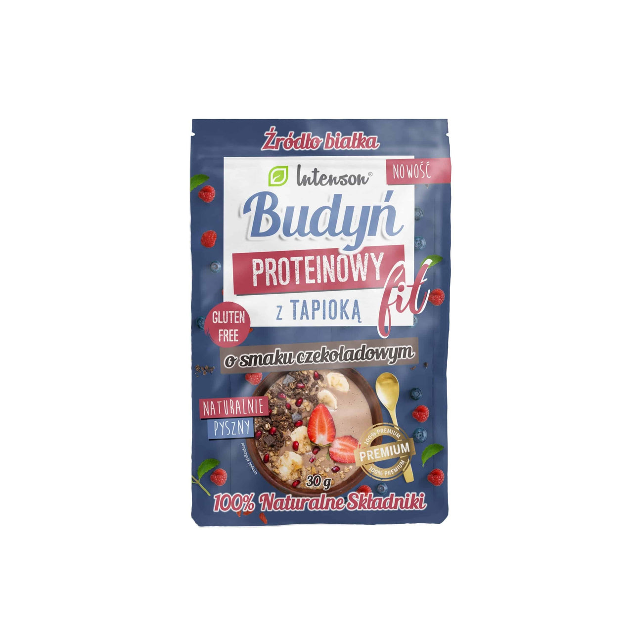 Budyń proteinowy czekoladowy 30g - Intenson.pl